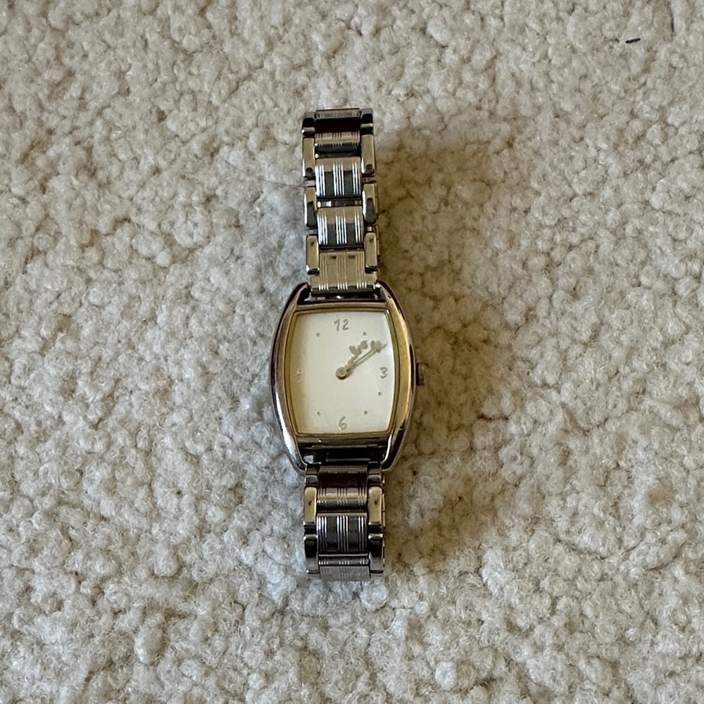 agnes b. V700-5110 beige used watch